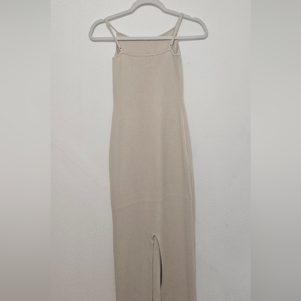 ReSexxy Cream Maxi Two set Dress with cardigan - Picture 5 of 6
